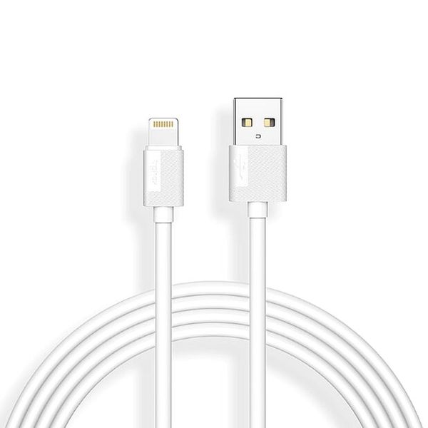 KABEL T-PHOX NETS LIGHTNING WHITE 3A ; PVC ; 2M zdjęcie 1