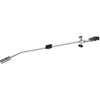 OPALARKA GAZOWA PALNIK 80cm WYPALARKA LIŚCI CHWASTÓW +4 GAZ ALPEN CAMPING