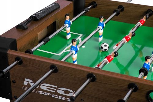 STÓŁ DO PIŁKARZYKÓW PIŁKARZYKI STOŁOWE PREZENT 22 ZAWODNIKÓW NEO-SPORT na Arena.pl