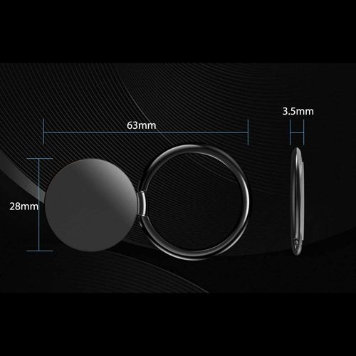 Uchwyt do telefonu Magnetic Phone Ring Black na Arena.pl