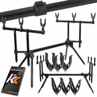 HOKKAIDO STANOWISKO KARPIOWE ROD POD NA 3 WĘDKI STABILNY DLA WĘDKARZA