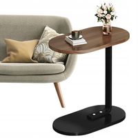 STOLIK KAWOWY BOCZNY NOCNY POMOCNICZY LOFT BRĄZ DO SYPIALNI NA LAPTOP