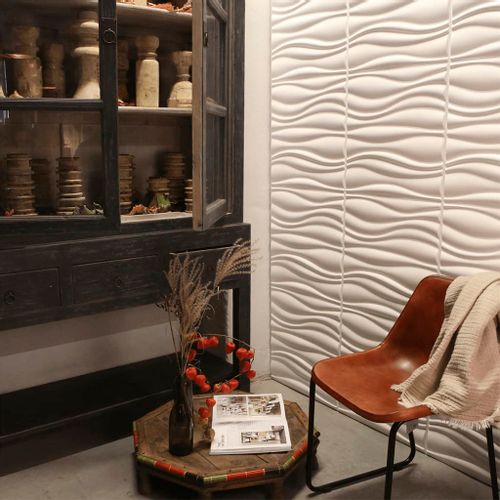 Wallart Panele Ścienne 3D Waves, 12 Szt., Ga-Wa04 na Arena.pl