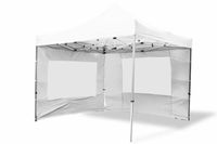 Pawilon ogrodowy Garth rozkładany 3 x 3 m - biały, 4 ściany