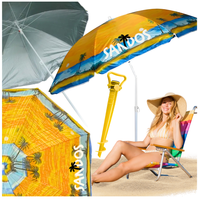 Parasol plażowy ogrodowy + stojak