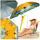 Parasol plażowy ogrodowy + stojak