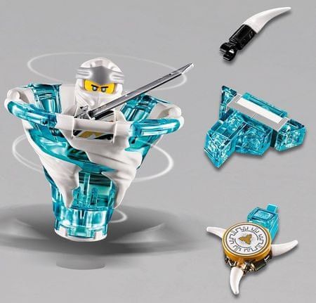 LEGO Ninjago - Spinjitzu Zane 70661 na Arena.pl
