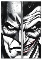 Plakat joker i batman 70x100 cm