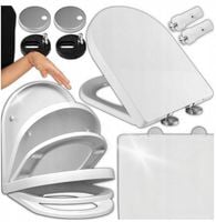 Deska Sedesowa Wolnoopadająca Twarda Wypinana Uniwersalna Mocna