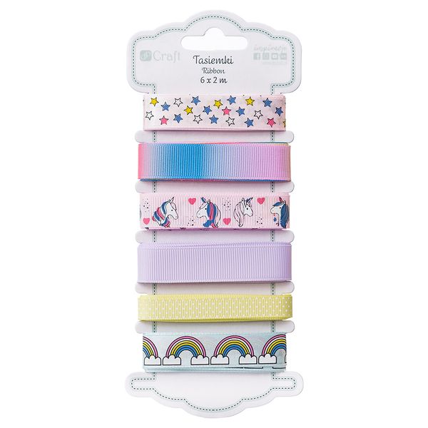 TASIEMKI 6 X 2M RAINBOW DPTA-060 DP CRAFT zdjęcie 1