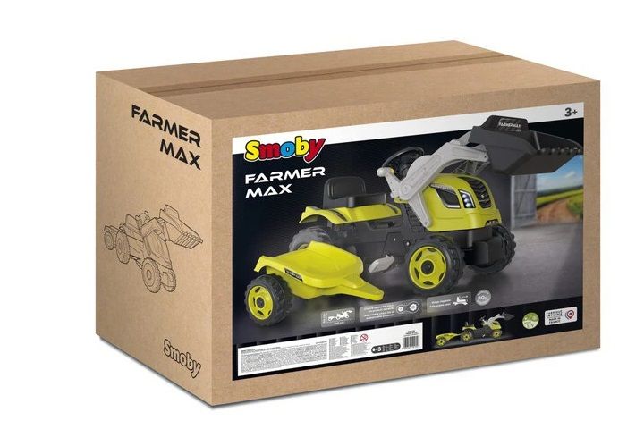 SMOBY traktor Farmer Max 710132 zdjęcie 1