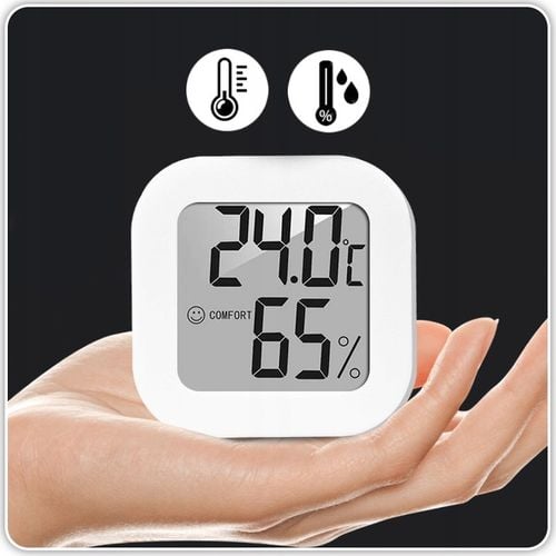 4x TERMOMETR POKOJOWY CYFROWY HIGROMETR ELEKTRONICZNY WILGOTNOŚĆ na Arena.pl