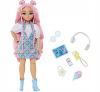 BARBIE DREAM BESTIES LALKA DAISY JEAN MODOWA + AKCESORIA DJKA MUZYCZNA 4+