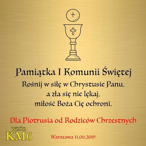 PAMIĄTKA PIERWSZEJ KOMUNII ŚWIĘTEJ PUDEŁKO Z GRAWEREM DEDYKACJĄ BIAŁE na Arena.pl