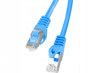 Kabel RJ45 1m kat 6 FTP Patchcord Lanberg niebieski