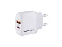 Ładowarka sieciowa 20W USB-C PD + QC3.0