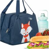 Torba Termiczna Śniadaniowa Izolacyjna na Jedzenie Piknik Plażę Lunch Lisek