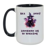 Duży Biało-Czarny 450 ml