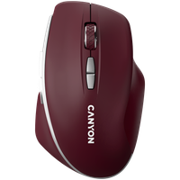 canyon mysz bezprzewodowa mw-21 blu led bt czerwona
