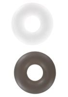 Dwa Grube Żelowe Ringi Erekcyjne Na Penisa - Duo Stud Rings