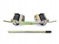 WÓZEK TRANSPORTOWY PODKOŁOWY HOLOWNICZY 3,5T DO HOLOWANIA LAWETY + DŹWIGNIA