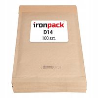 KOPERTY BĄBELKOWE D14 Powietrzne Brązowe 14D 100SZT MOCNE