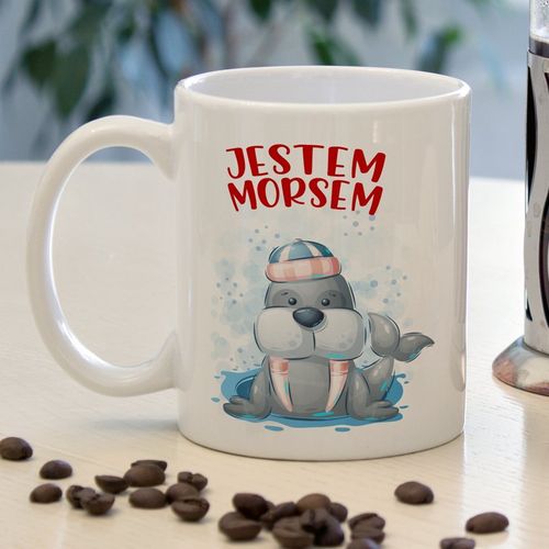 Kubek z nadrukiem - Jestem Morsem na Arena.pl