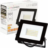 Naświetlacz LED 30W=180W 3052lm Halogen Reflektor Zewnętrzny Slim Lampa