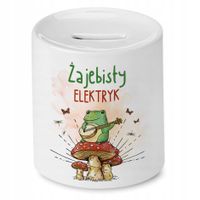 Skarbonka Dla Elektryka Idealny Imieniny Prezent Z Nadrukiem Ze Zdjęciem