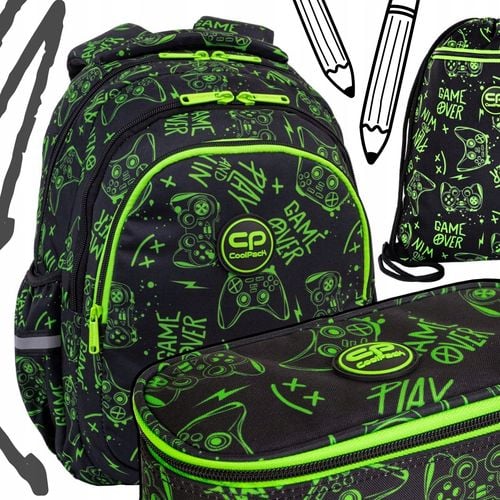 Plecak 2-komorowy Coolpack Jerry Game night na Arena.pl
