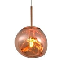 Wisząca lampa Glam MP-1239-180 Step kula organic miedziana