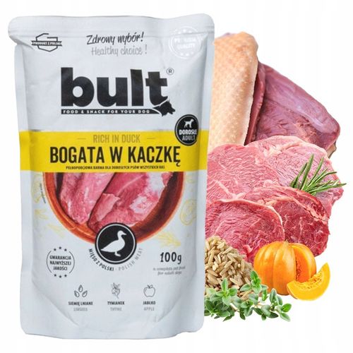 MOKRA KARMA DLA PSA BULT SASZETKI 30x 100g. MIĘSO ZESTAW MIX 6-SMAKÓW na Arena.pl