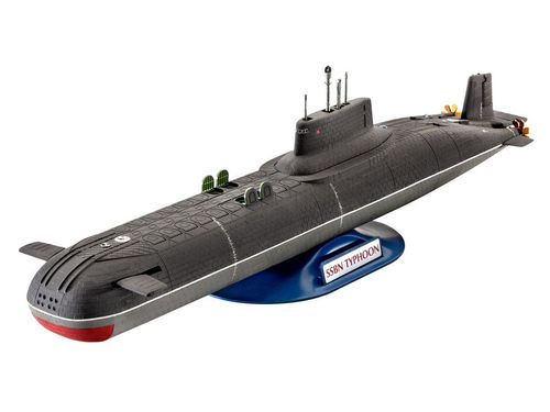 REVELL 1:400 Soviet Submarine TYPHOON CLASS (05138) na Arena.pl
