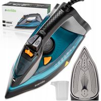 ŻELAZKO PAROWE RĘCZNE MOCNE 3000W Strażak Prasowanie w Pionie ANTI-CALC