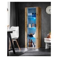 Witryna Stojaca Półka Salon Szafka Wotan