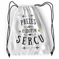 Plecak Dla Prezesa Sportowy Szkolny Worek Torba Z Nadrukiem Ze Zdjęciem