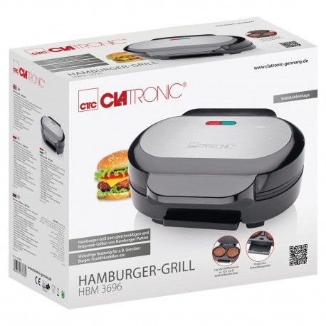 Grill do hamburgerów Clatronic HBM 3696 na Arena.pl