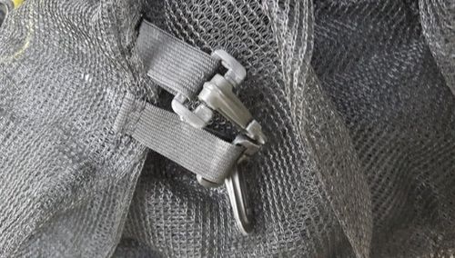 SIATKA DO TRAMPOLINY ZEWNĘTRZNA 8FT 244/250/252 na 6 SŁUPKÓW MOCNA OCHRONNA na Arena.pl