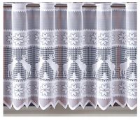 Firana kuchenna zazdrostka zima RENIFERY święta Boże Narodzenie 300x40 cm