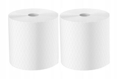 CZYŚCIWO przemysłowe PURA, RĘCZNIK PAPIEROWY biały, 100% celuloza, 2x200m na Arena.pl