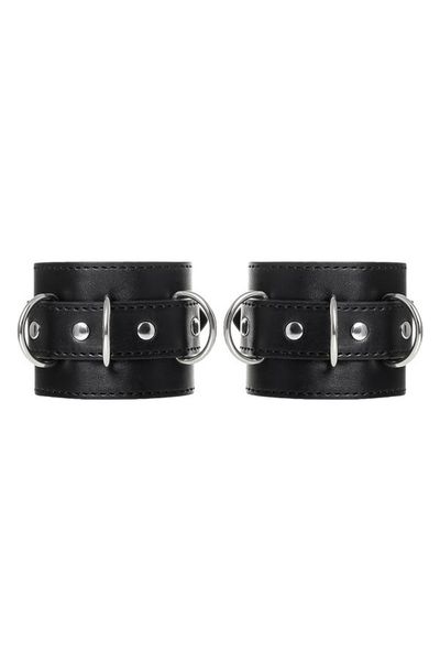 Anonymo Handcuffs, Pu Leather, Black zdjęcie 9