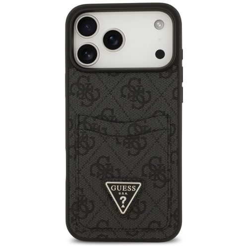Etui Guess 4G Double Card Triangle do iPhone 17 Pro Max czarny na Arena.pl