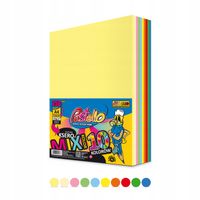 PAPIER KSERO A4 160G 10 KOLORÓW 250 ARKUSZY