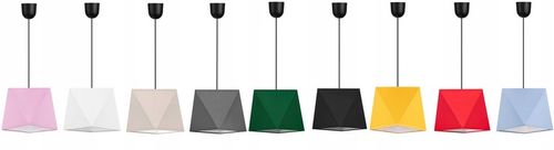 Abażur DIAMENT kinkiet DO LAMP żyrandol 9 KOLORÓW na Arena.pl