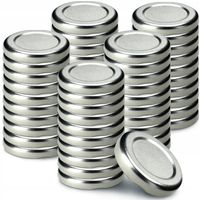 Zakrętki Wieczka Do Słoików Butelek 50 szt fi 43