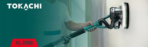 SZLIFIERKA ŻYRAFA DO GIPSU GŁADZI TYNKU ŚCIAN TYNKÓW 220cm LED + na Arena.pl