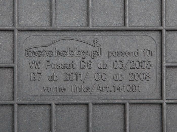 VW Passat B7 (10-14) DYWANIKI GUMOWE DEDYKOWANE zdjęcie 2