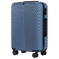 SN120 SWAN, Walizka średnia ABS+ M Wings, BLUE