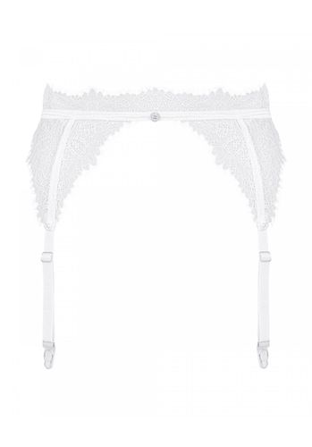 bielizna-bianelle pas do pończoch biały  s/m na Arena.pl