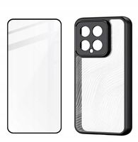 ETUI OCHRONNE NA TELEFON MI 14 CZARNE + 2 SZKŁA HARTOWANE